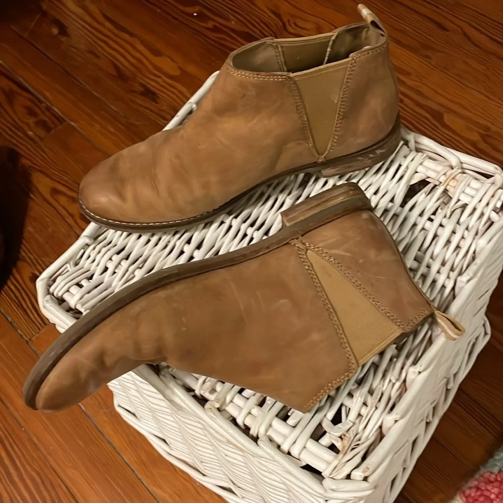 SPERRY WOMENS Topsider BOOTIE SUEDE /leather‎ TAN SIZE 7